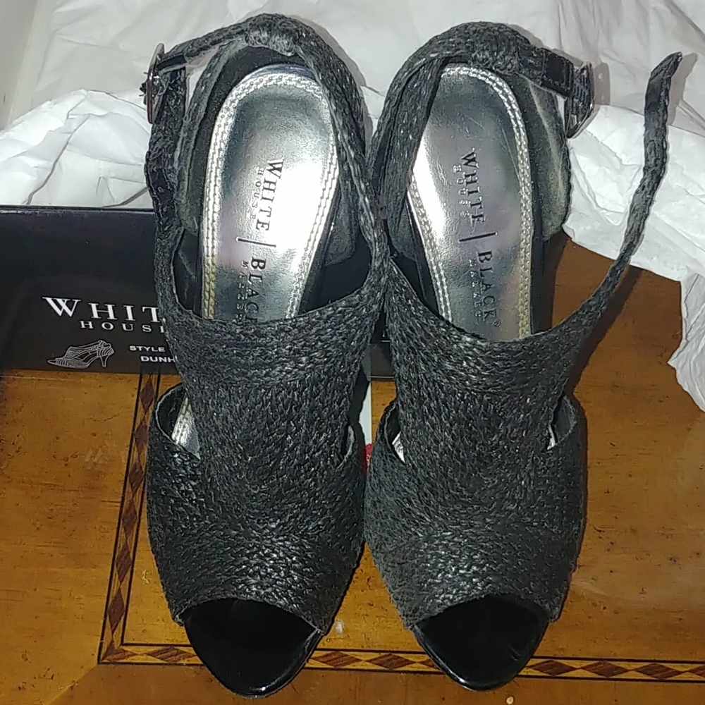 WHBM- black heels
